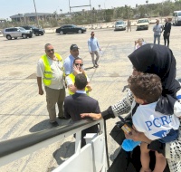 PCRF secures the evacuation of children from Gaza suffering from cancer for treatment in Belgium.