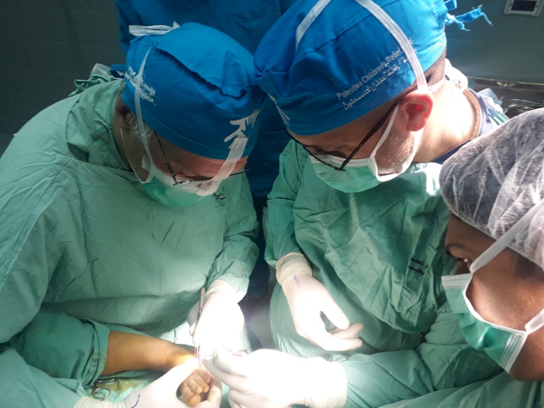 Pediatric Orthopedic Surgery Team Returns to Palestine